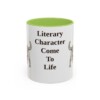 dandie-dinmont-terrier-mug-humor-light-green-1 11oz Funny Dandie Dinmont Terrier Mug, Literary Character Come To Life, Vintage Dog Coffee Mug, Dog Lover Gift