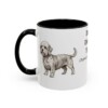 11oz Dandie Dinmont Terrier Latin Mug, Dandie Dinmont Terrier, Vintage Dog Coffee Mug, Dog Lover Gift