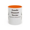 11oz Dandie Dinmont Terrier Latin Mug, Dandie Dinmont Terrier, Vintage Dog Coffee Mug, Dog Lover Gift