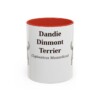 11oz Dandie Dinmont Terrier Latin Mug, Dandie Dinmont Terrier, Vintage Dog Coffee Mug, Dog Lover Gift