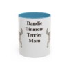 dandie-dinmont-terrier-mug-mom-light-blue-1 11oz Dandie Dinmont Terrier Dog Mom Mug, Vintage Sketch Coffee Mug, Dog Mom Gift