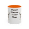 dandie-dinmont-terrier-mug-mom-orange-1 11oz Dandie Dinmont Terrier Dog Mom Mug, Vintage Sketch Coffee Mug, Dog Mom Gift