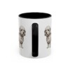 11oz Dandie Dinmont Terrier Mug, Illustrated Dog Breed Facts Coffee Mug, Vintage Dog Keepsake Gift