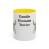 dandie-dinmont-terrier-mug-yellow-3 11oz Dandie Dinmont Terrier Mug, Vintage Dog Portrait Coffee Mug, Dog Lover Gift