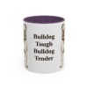 11oz Funny English Bulldog Mug, Bulldog Tough Bulldog Tender, Vintage Dog Coffee Mug, Dog Lover Gift