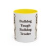 11oz Funny English Bulldog Mug, Bulldog Tough Bulldog Tender, Vintage Dog Coffee Mug, Dog Lover Gift