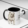 11oz English Bulldog Latin Mug, English Bulldog, Vintage Dog Coffee Mug, Dog Lover Gift