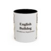 11oz English Bulldog Latin Mug, English Bulldog, Vintage Dog Coffee Mug, Dog Lover Gift