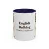 11oz English Bulldog Latin Mug, English Bulldog, Vintage Dog Coffee Mug, Dog Lover Gift
