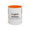 11oz English Bulldog Latin Mug, English Bulldog, Vintage Dog Coffee Mug, Dog Lover Gift