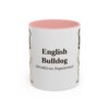 11oz English Bulldog Latin Mug, English Bulldog, Vintage Dog Coffee Mug, Dog Lover Gift