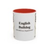 11oz English Bulldog Latin Mug, English Bulldog, Vintage Dog Coffee Mug, Dog Lover Gift