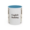 11oz English Bulldog Mug, Vintage Dog Portrait Coffee Mug, Dog Lover Gift