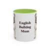 11oz English Bulldog Dog Mom Mug, Vintage Sketch Coffee Mug, Dog Mom Gift
