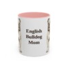 11oz English Bulldog Dog Mom Mug, Vintage Sketch Coffee Mug, Dog Mom Gift