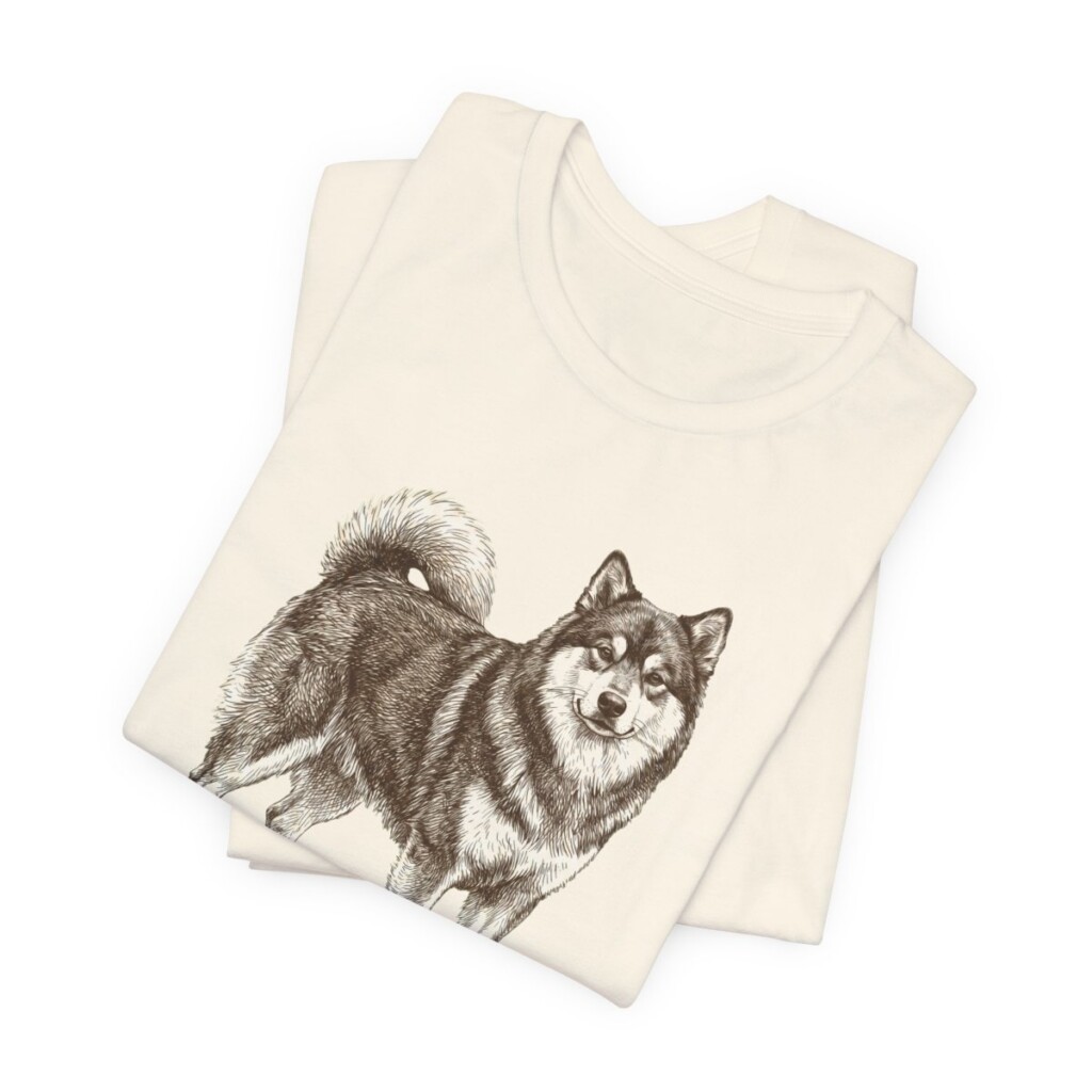 finnish-lapphund-shirt-vintage-dog-sketch-tee-dog-lover-gift-finnish-lapphund-lover-1.jpg Finnish Lapphund Shirt, Vintage Dog Sketch Tee, Dog Lover Gift