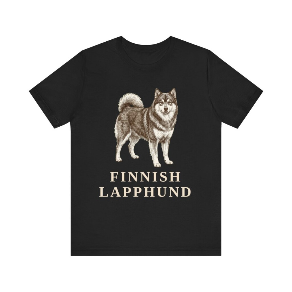 finnish-lapphund-shirt-vintage-dog-sketch-tee-dog-lover-gift-finnish-lapphund-lover-10.jpg Finnish Lapphund Shirt, Vintage Dog Sketch Tee, Dog Lover Gift