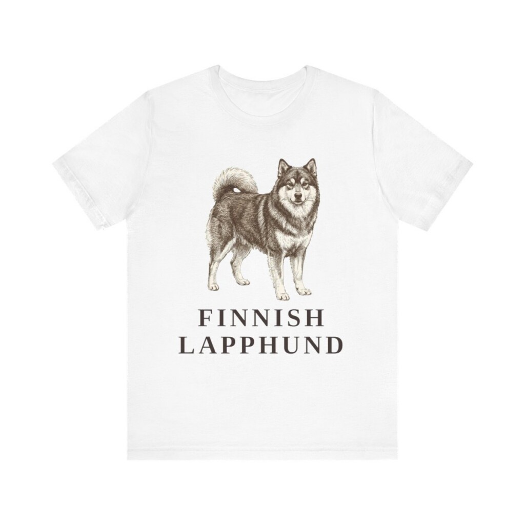 finnish-lapphund-shirt-vintage-dog-sketch-tee-dog-lover-gift-finnish-lapphund-lover-6.jpg Finnish Lapphund Shirt, Vintage Dog Sketch Tee, Dog Lover Gift