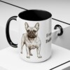 15oz French Bulldog Mug, Vintage Dog Portrait Coffee Mug, Dog Lover Gift