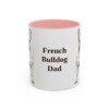 11oz French Bulldog Dog Dad Mug, Vintage Sketch Coffee Mug, Dog Dad Gift
