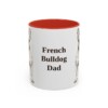 11oz French Bulldog Dog Dad Mug, Vintage Sketch Coffee Mug, Dog Dad Gift