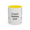 11oz French Bulldog Dog Dad Mug, Vintage Sketch Coffee Mug, Dog Dad Gift