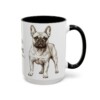 french-bulldog-mug-latin-black-right-3 15oz French Bulldog Latin Mug, French Bulldog, Vintage Dog Coffee Mug, Dog Lover Gift