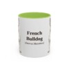 11oz French Bulldog Latin Mug, French Bulldog, Vintage Dog Coffee Mug, Dog Lover Gift