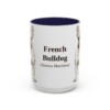 french-bulldog-mug-latin-navy-3 15oz French Bulldog Latin Mug, French Bulldog, Vintage Dog Coffee Mug, Dog Lover Gift