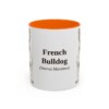 11oz French Bulldog Latin Mug, French Bulldog, Vintage Dog Coffee Mug, Dog Lover Gift