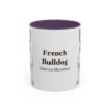 11oz French Bulldog Latin Mug, French Bulldog, Vintage Dog Coffee Mug, Dog Lover Gift