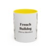11oz French Bulldog Latin Mug, French Bulldog, Vintage Dog Coffee Mug, Dog Lover Gift