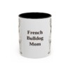11oz French Bulldog Dog Mom Mug, Vintage Sketch Coffee Mug, Dog Mom Gift