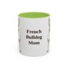 11oz French Bulldog Dog Mom Mug, Vintage Sketch Coffee Mug, Dog Mom Gift