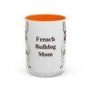 15oz French Bulldog Dog Mom Mug, Vintage Sketch Coffee Mug, Dog Mom Gift