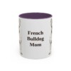 11oz French Bulldog Dog Mom Mug, Vintage Sketch Coffee Mug, Dog Mom Gift