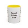 11oz French Bulldog Dog Mom Mug, Vintage Sketch Coffee Mug, Dog Mom Gift