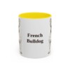 french-bulldog-mug-yellow-1 11oz French Bulldog Mug, Vintage Dog Portrait Coffee Mug, Dog Lover Gift