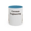 11oz Funny German Shepherd Mug, German Engineering, Vintage Dog Coffee Mug, Dog Lover Gift