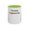 11oz Funny German Shepherd Mug, German Engineering, Vintage Dog Coffee Mug, Dog Lover Gift