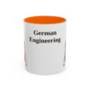11oz Funny German Shepherd Mug, German Engineering, Vintage Dog Coffee Mug, Dog Lover Gift