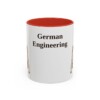 11oz Funny German Shepherd Mug, German Engineering, Vintage Dog Coffee Mug, Dog Lover Gift