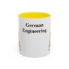 11oz Funny German Shepherd Mug, German Engineering, Vintage Dog Coffee Mug, Dog Lover Gift