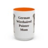 15oz German Wirehaired Pointer Dog Mom Mug, Vintage Sketch Coffee Mug, Dog Mom Gift