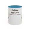 11oz Golden Retriever Latin Mug, Golden Retriever, Vintage Dog Coffee Mug, Dog Lover Gift