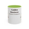 11oz Golden Retriever Latin Mug, Golden Retriever, Vintage Dog Coffee Mug, Dog Lover Gift