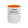 11oz Golden Retriever Latin Mug, Golden Retriever, Vintage Dog Coffee Mug, Dog Lover Gift