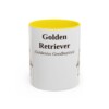 11oz Golden Retriever Latin Mug, Golden Retriever, Vintage Dog Coffee Mug, Dog Lover Gift