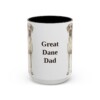 great-dane-mug-dad-black-front-3 15oz Great Dane Dog Dad Mug, Vintage Sketch Coffee Mug, Dog Dad Gift