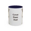 11oz Great Dane Dog Dad Mug, Vintage Sketch Coffee Mug, Dog Dad Gift
